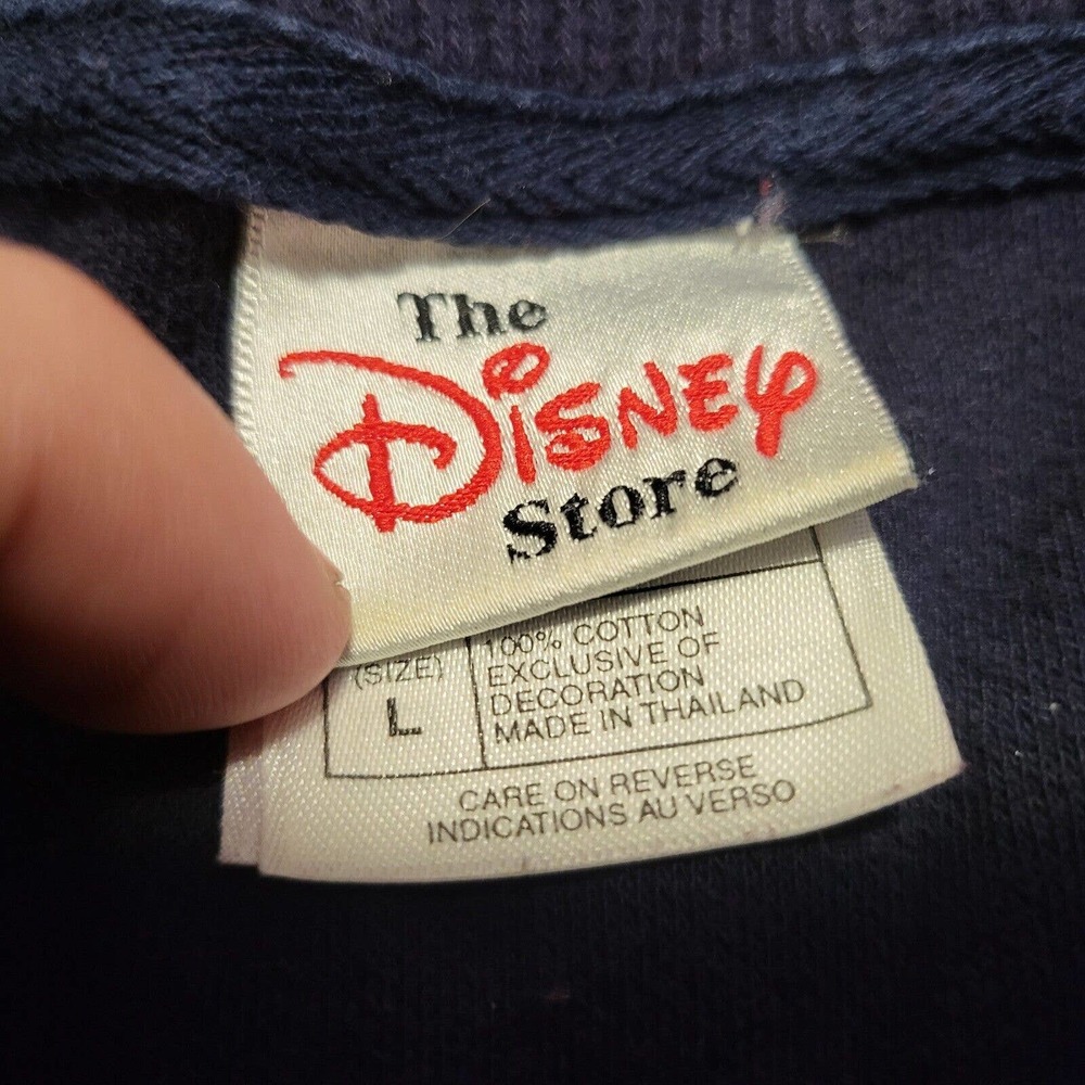 VTG Disney Store Mens L Large Mickey Mouse Ski‎ Lodge Embroidered Sweater - Picture 6 of 14